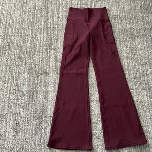Athleta Salutation Stash Rib Flare